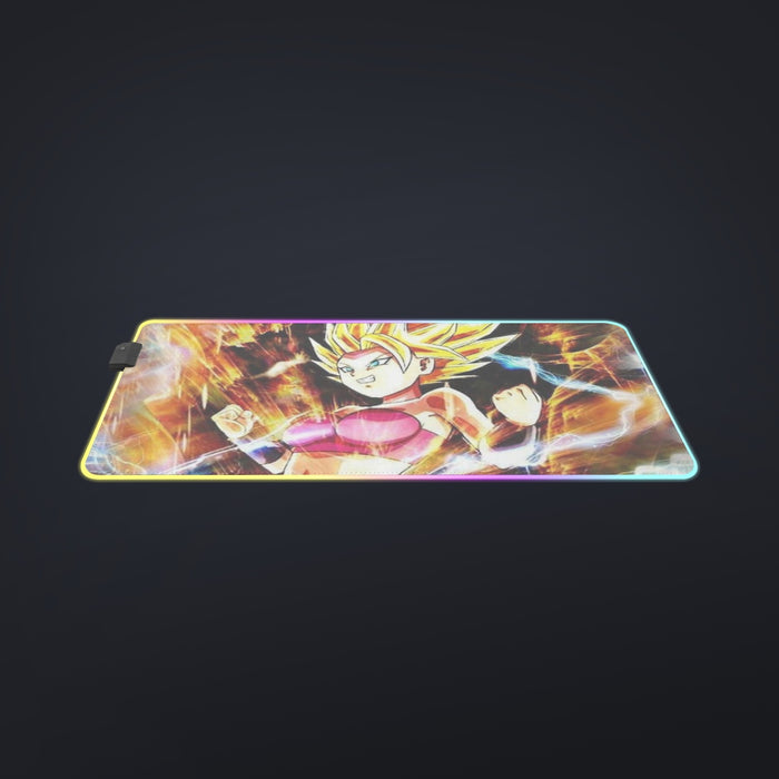 Dragon Ball Super Caulifla Super Saiyan 2 Epic Casual  cool LED Mouse Pad