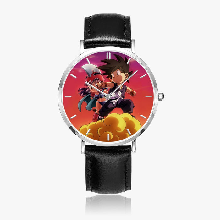 DBZ-Store Amazing Kid Goku & Chichi Flying on Golden Cloud Watch