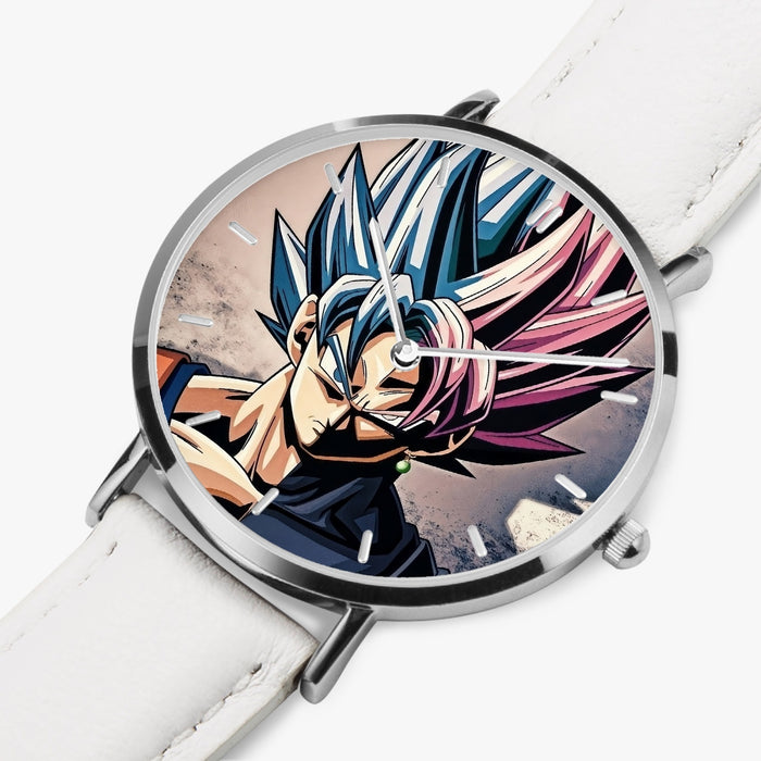 DBZ-Store Awesome Dragon Ball Super SSGSS Blue Rose Watch