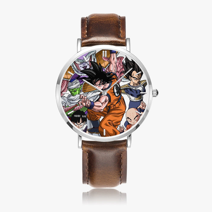 DBZ-Store Vibrant Goku Fighting Stance Gohan Piccolo Krillin Vegeta Frieza Watch