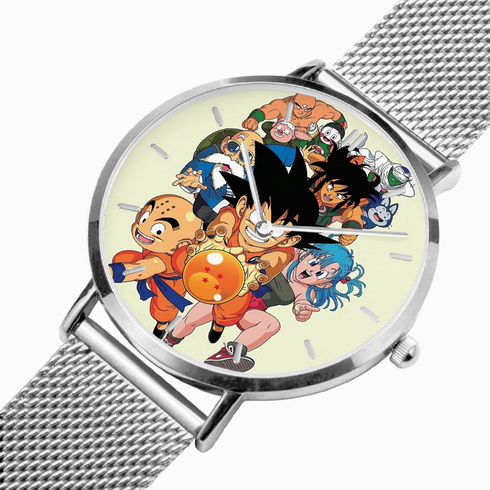 DBZ-Store Funny Kid Goku Master Roshi Bulma Krillin Chasing Dragon Ball Watch