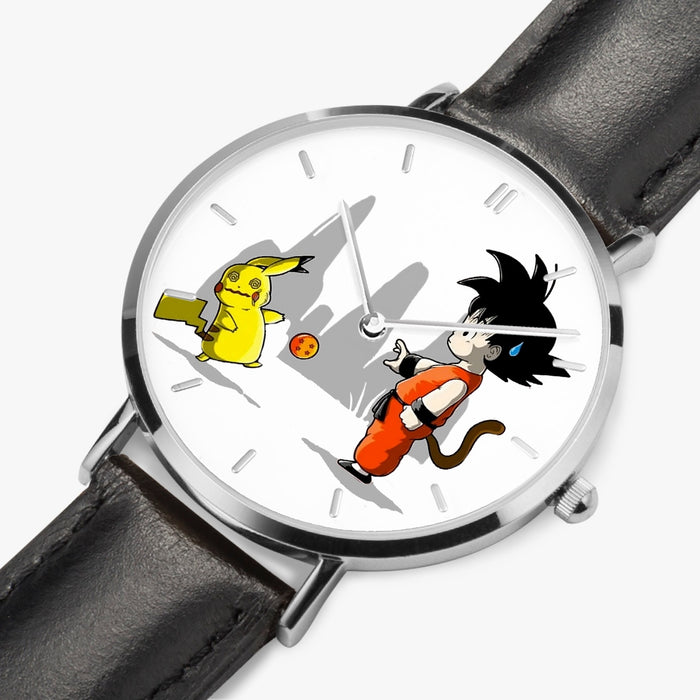 DBZ-Store Amazing Goku Throwing A Dragon Ball At Pikachu Watch