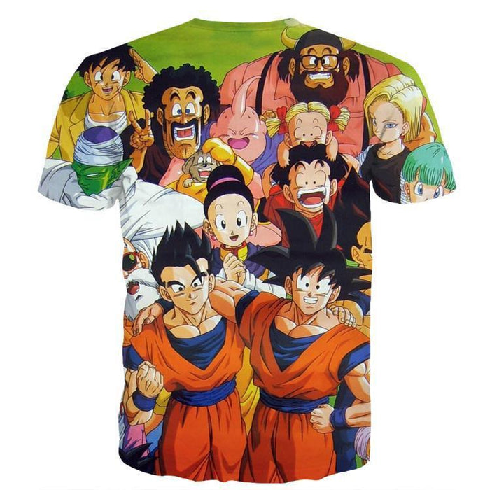Dragon Ball Z Shirt  Dragon Ball Characters Happiness Design
