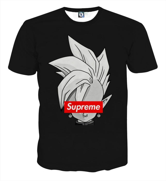 DBZ Zamasu Supreme Kai Logo Creative Black Edition T-shirt — DBZ Store