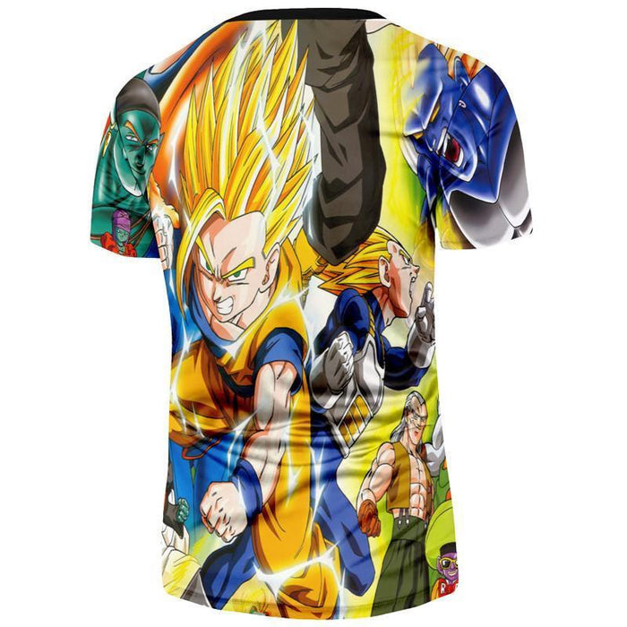 Dragon Ball Gohan Kid Super Saiyan Villain Vibrant Color Design T-Shirt
