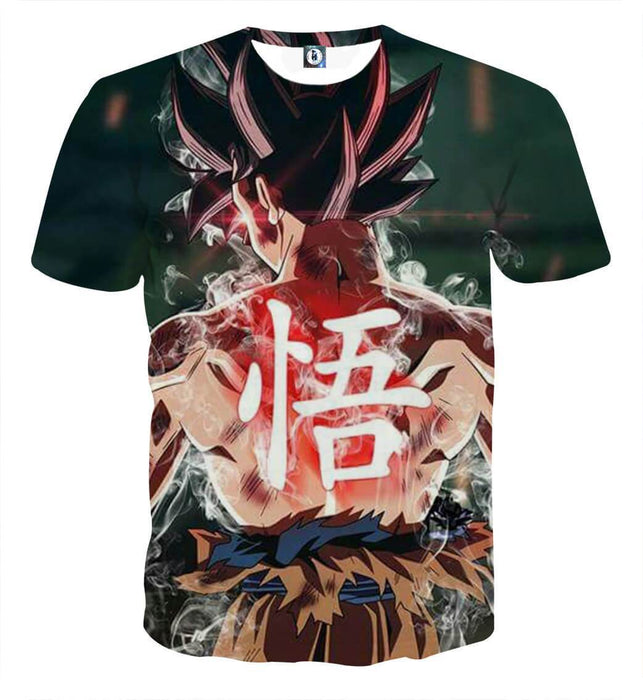 Dragon Ball Goku Ultra Instinct Epic Symbol Casual T-Shirt