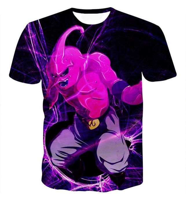 Dragon Ball Kid Buu Madness Destruction Dope Design Trending T-shirt