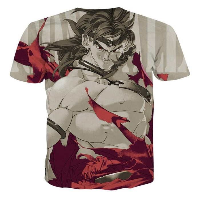 Dragon Ball Legendary Super Saiyan Broly Dope Gray T-Shirt