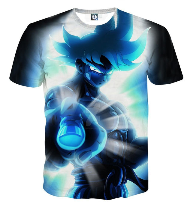 Dragon Ball Super Blue Son Goku Epic Ultra Instinct T-Shirt