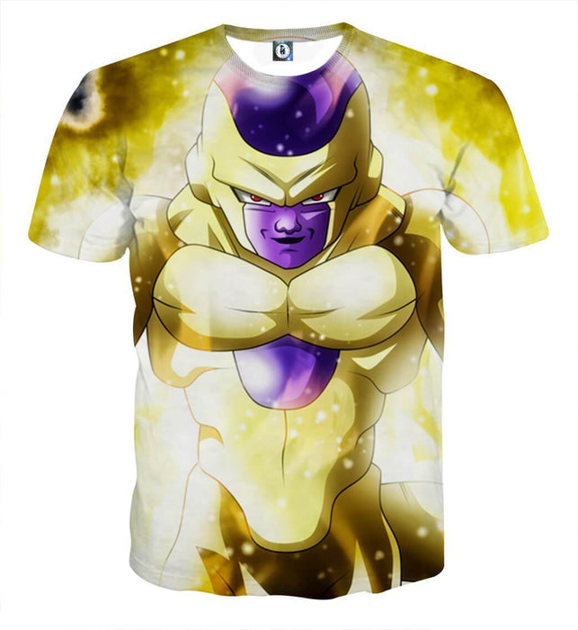 Dragon Ball Super Frieza True Golden Cool Streetwear T-Shirt
