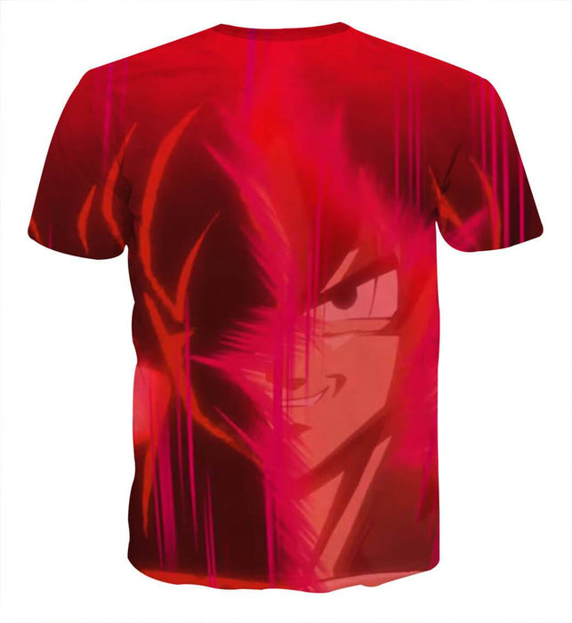 Dragon Ball Super Goku Red Kaioken Super Saiyan Epic T-Shirt