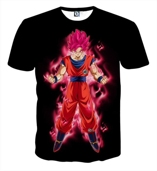 Dragon Ball Super Son Goku Red Kaioken Ultra Instinct T-Shirt