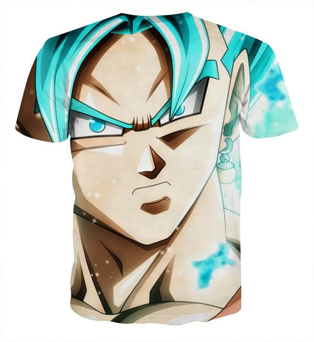 Dragon Ball Super Vegito Blue Super Saiyan Cool 3D T-Shirt