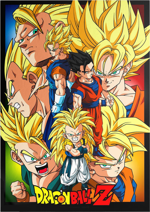 Dragon Ball Z Poster  Saiyan's Fusion