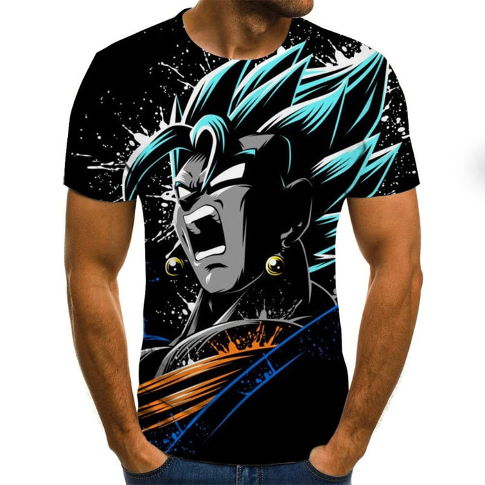 Dragon Ball Super  SSJ Blue Goku Rage Shirt