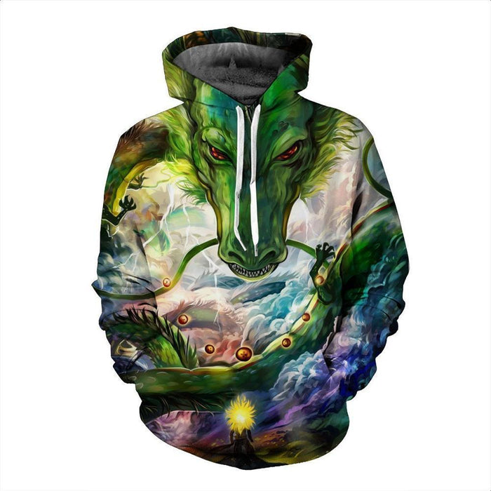 Awesome Long Shenron DBZ Hoodie