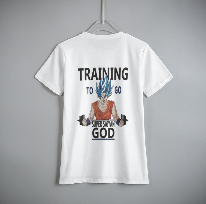 Dragon Ball Z Training To Go Super Saiyan God Kids T-Shirt