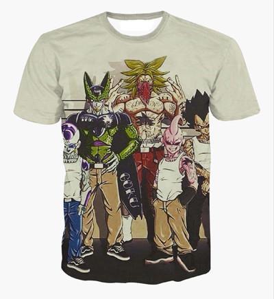 Usual Suspects Dragon Ball Z Wanted Vintage T-Shirt