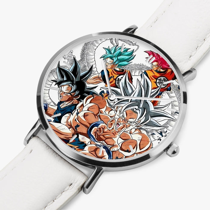 DBZ-Store DBS Goku All Super SSJ Transformations White God Blue Red Kaioken Ultra Instinct Watch