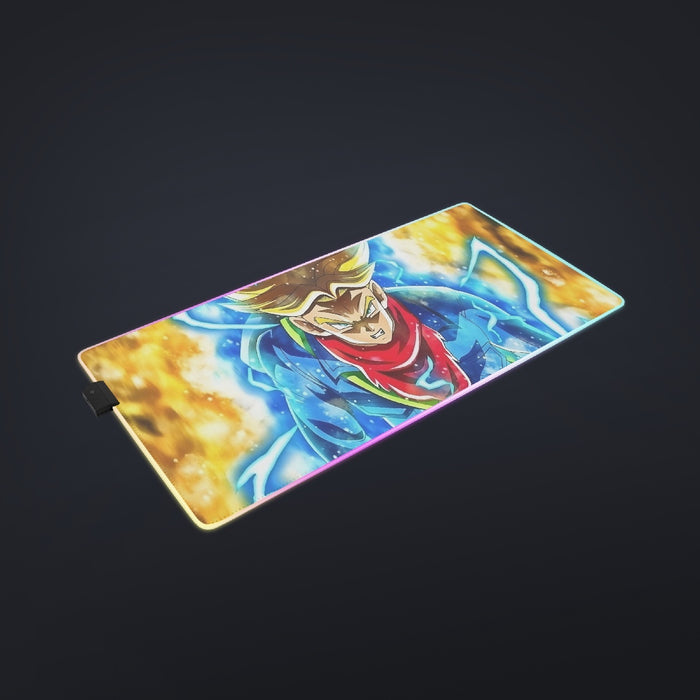 DBZ Rage Super Saiyan Trunks Portrait Unique Style cool LED  Mouse Pad