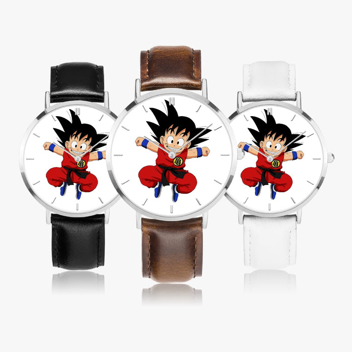 DBZ-Store Cute Jumping Kid Goku In His Training Suit Watch