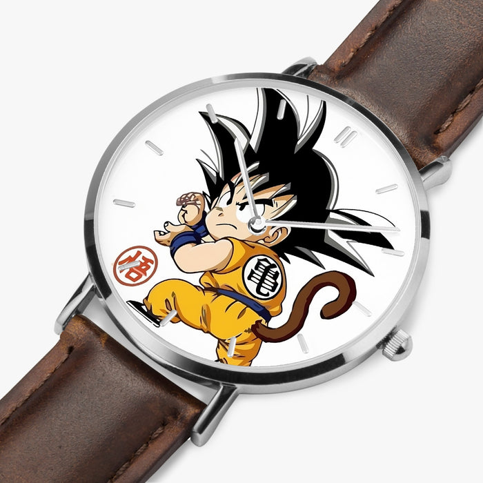 DBZ-Store Cute Cool Kid Goku in Yellow Clothing Watch