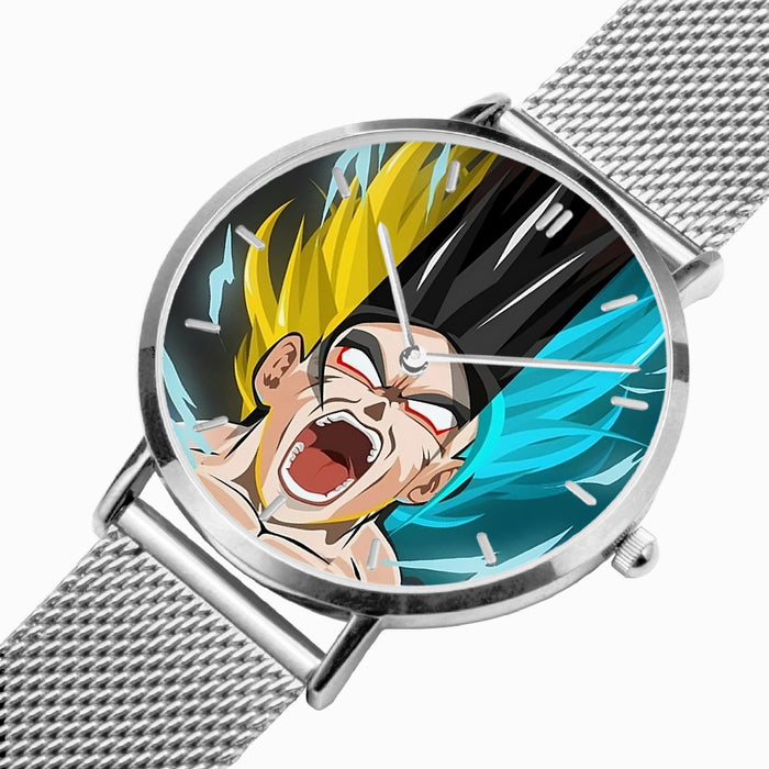 DBZ-Store Stylish Goku Super Saiyan Triple Blue God SSGSS Watch