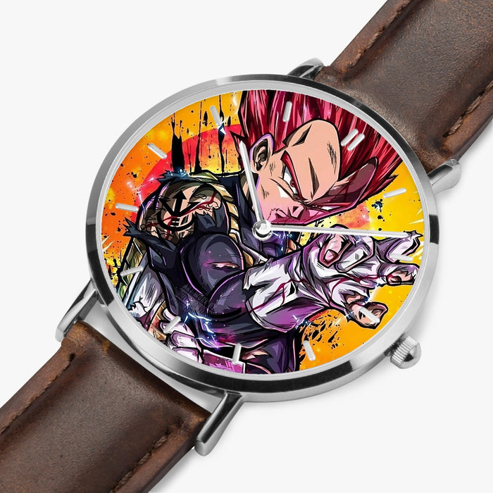 DBZ-Store Dope Vegeta God Fight Pose Graphic Watch