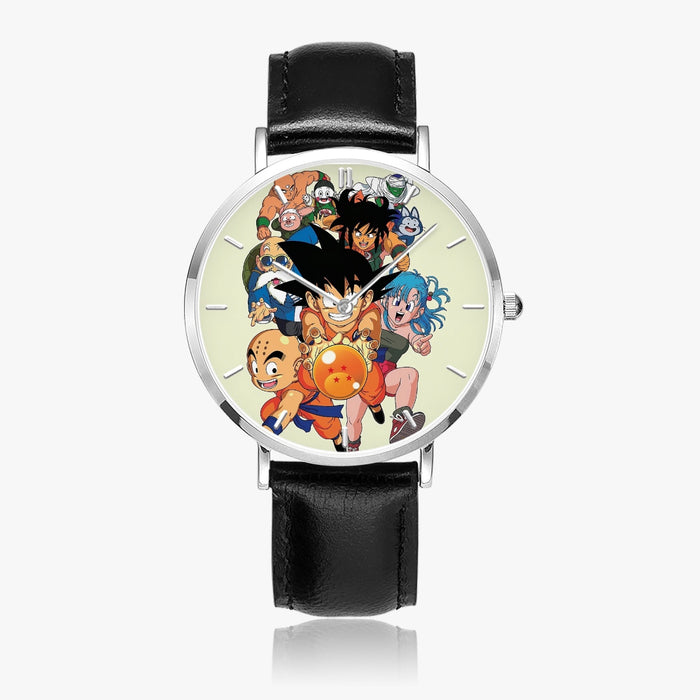 DBZ-Store Funny Kid Goku Master Roshi Bulma Krillin Chasing Dragon Ball Watch