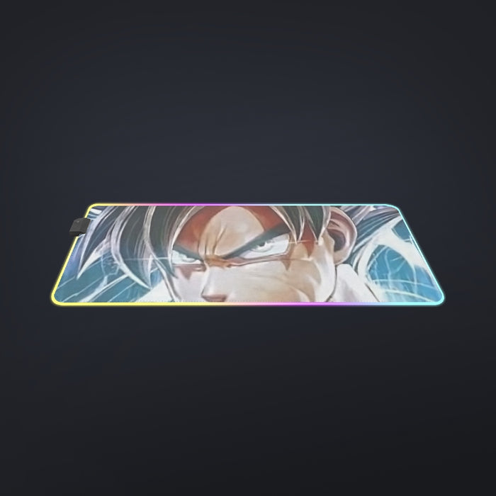 Dragon Ball Super Ultra Instinct Goku Manga cool LED Mouse Pad