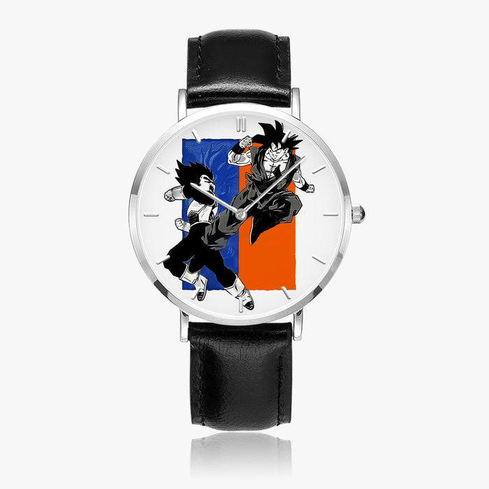 DBZ-Store Cool Red Goku And Blue Vegeta Fight Watch