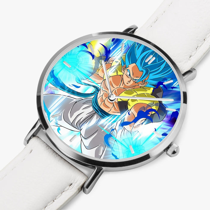 DBZ-Store Epic Super Saiyan Blue Gogeta Powerup Blue Aura Watch