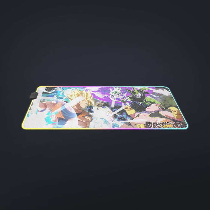 Dragon Ball Z  Goku & Vegeta Vs Frieza & Cell cool LED Gaming Mouse Pad