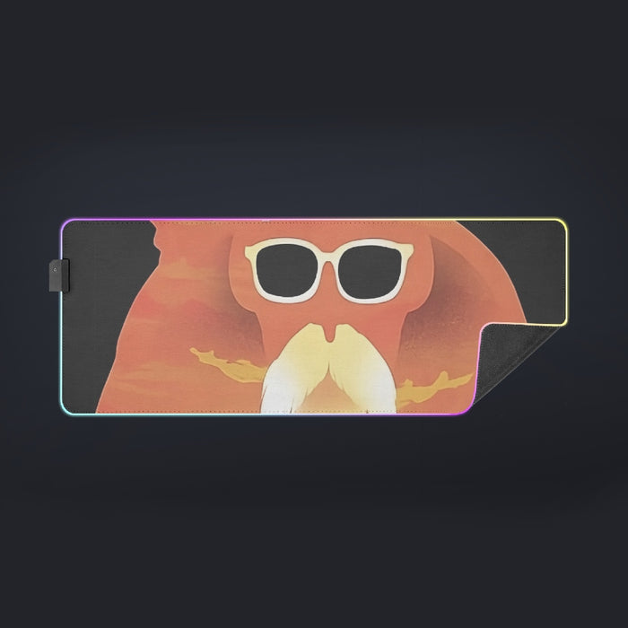 Master Roshi Sunset  cool LED  Mouse Pad