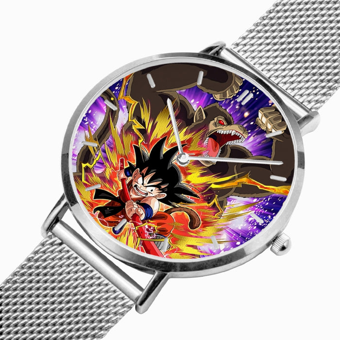 DBZ-Store Badass Great Ape Monkey Warrior Angry Kid Goku Fighting Watch