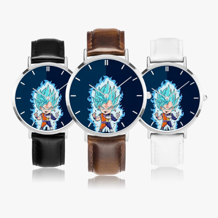 DBZ-Store Cute Goku Vegeta Chibi SSGSS God Blue Watch