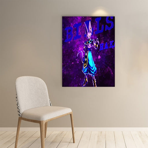 Awesome Beerus Dragon Ball Z Art Poster - DBZ Store