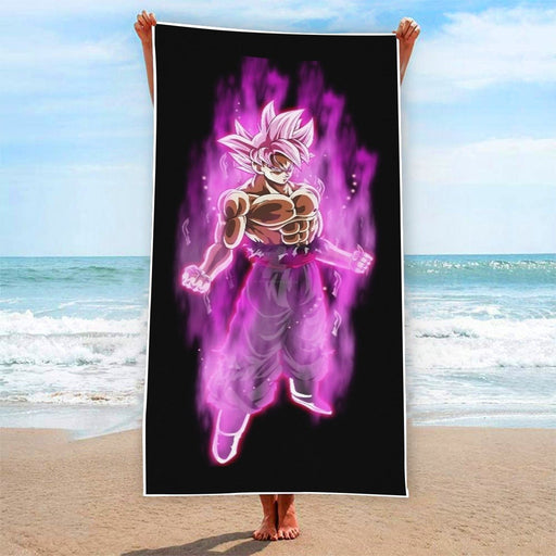 Awesome Goku Black Dragon Ball Z Kids Beach Towel - DBZ Store