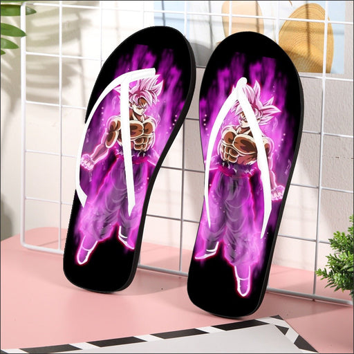 Awesome Goku Black Dragon Ball Z Kids Flip Flops - DBZ Store