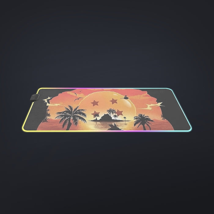 Four Star Dragon Ball  cool LED Mouse Pad