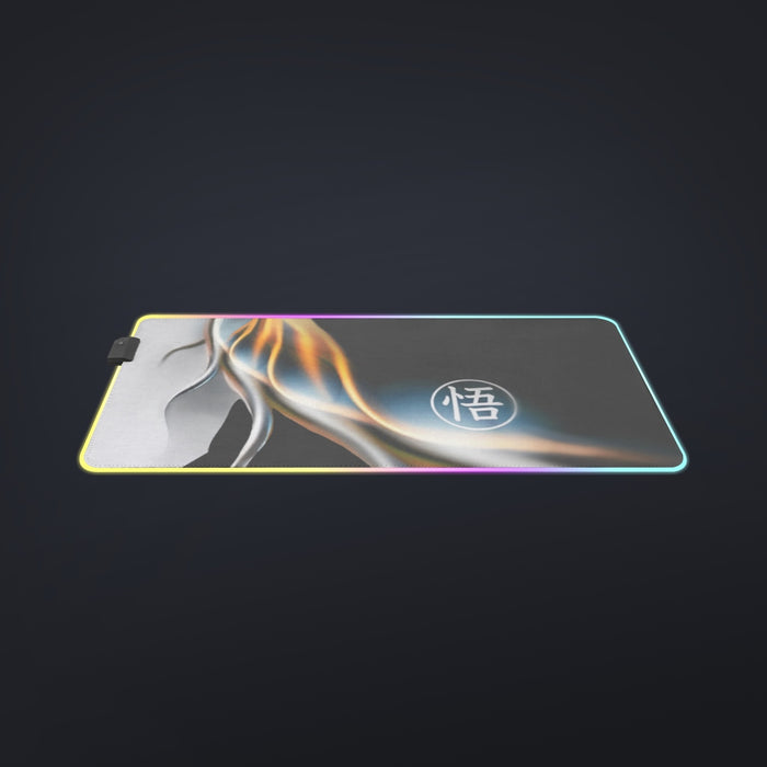 Tattooed Goku Ultra Instinct cool LED  Mouse Pad