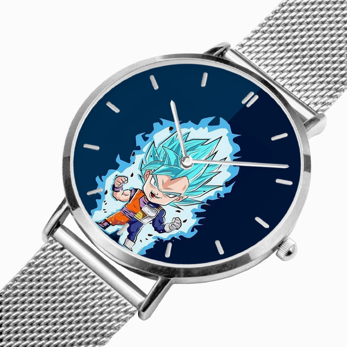 DBZ-Store Cute Goku Vegeta Chibi SSGSS God Blue Watch