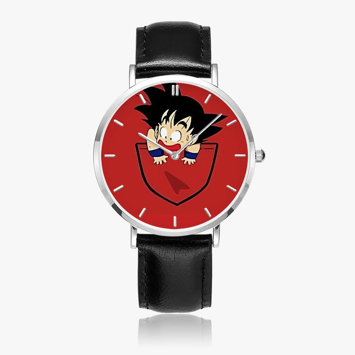 DBZ-Store Cute Goku Kid Pocket Simple Design Watch