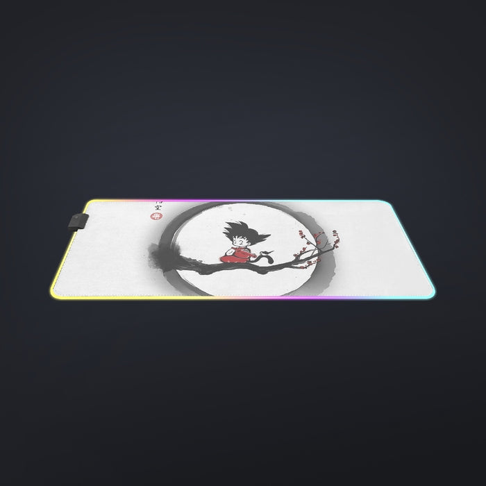 Young Goku Tee cool  LED  Mouse Pad