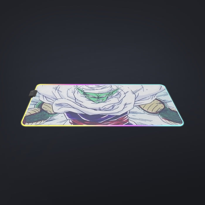 DBZ Evil King Piccolo Release Power Final Battle Fashion cool LED  Mouse Pad