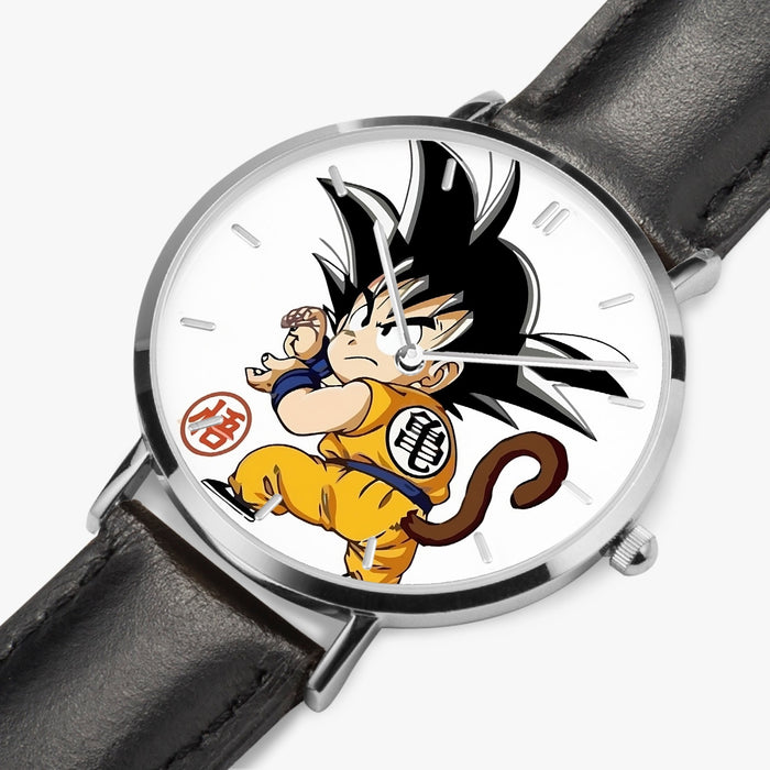 DBZ-Store Cute Cool Kid Goku in Yellow Clothing Watch