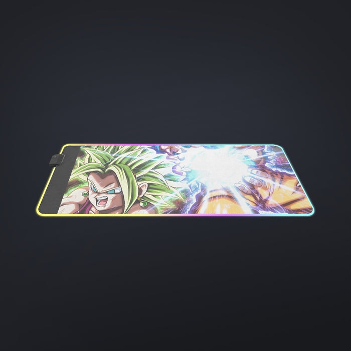 Dragon B Z Son Goku Powerful Kamehameha Released cool LED Mouse Pad