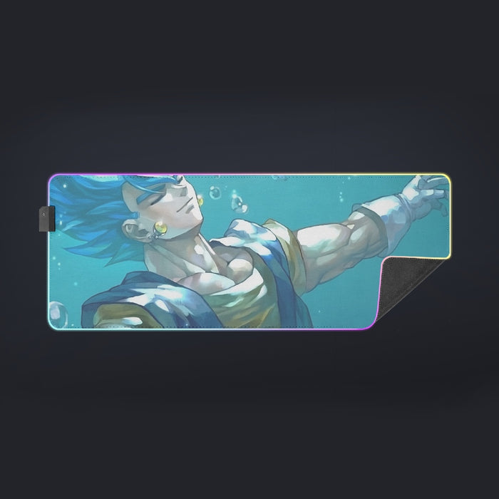 DBZ Relax Gogeta Ocean Blue Saiyan SSGSS Dope Design cool LED  Mouse Pad