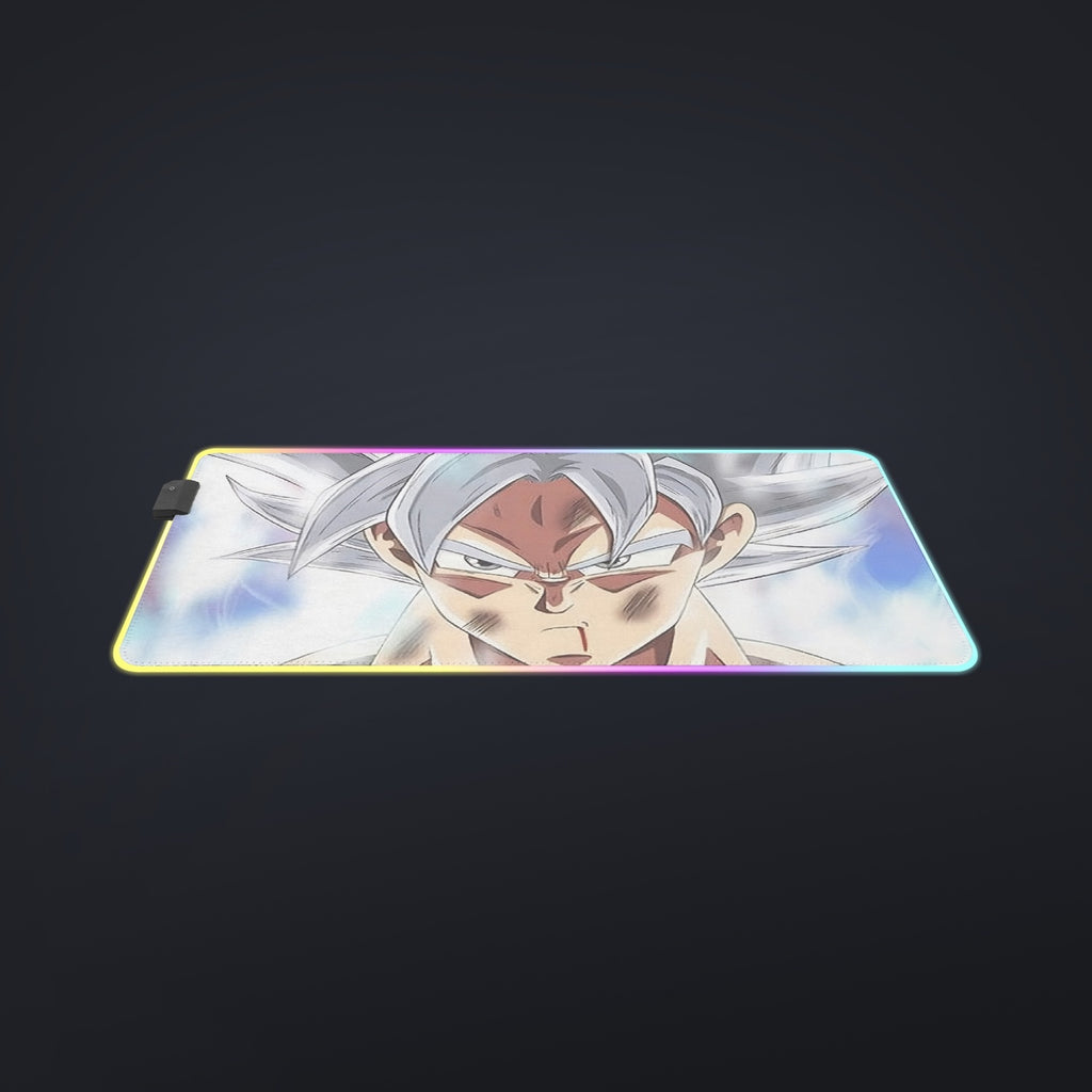 Dragon Ball Super Goku Ultra Instinct cool LED Mouse Pad — DBZ Store