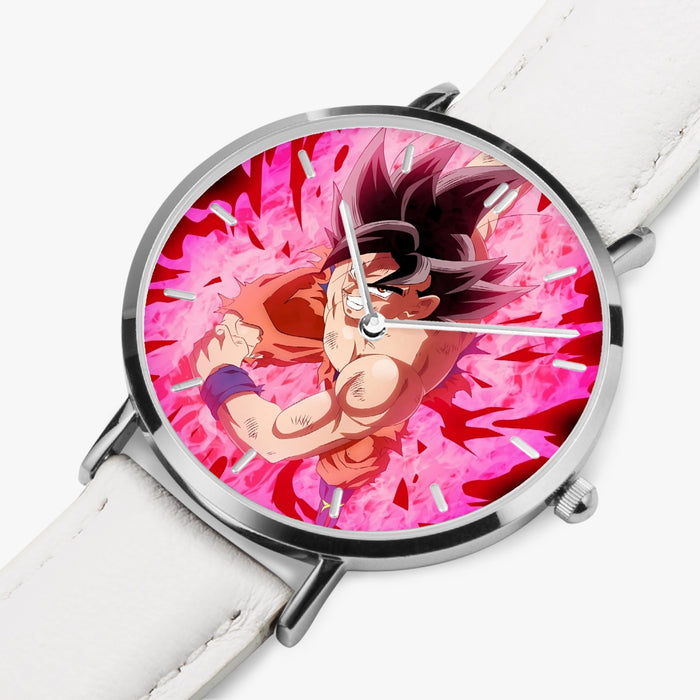 DBZ-Store Epic Bruised Goku Red Kaioken Aura Watch